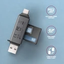 Card Reader Axagon Cre-Dac Usb Sd/Microsd Usba+