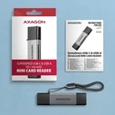 Card Reader Axagon Cre-Dac Usb Sd/Microsd Usba+