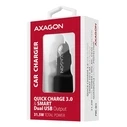 Φορτιστής Αυτοκινήτου Axagon Axagon Pwc-Qc5 31w 2x Port Usb-A