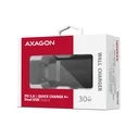 Φορτιστής Πρίζας Axagon Axagon Acu-Pq30, Pd&Qc 30w Black