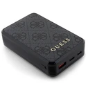 Powerbank Guess GUPB10DP4GEGK 10000mAh 18W 4G Leather Metal Logo black