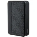 Powerbank Guess GUPB10DP4GEGK 10000mAh 18W 4G Leather Metal Logo black