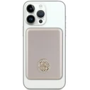 Induction Powerbank Guess GUPBM5AL4DMD 5000mAh 15W MagSafe 4G Strassed Metal Logo gold