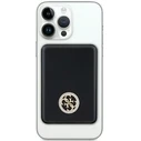 Induction Powerbank Guess GUPBM5AL4DMK 5000mAh 15W MagSafe 4G Strassed Metal Logo black