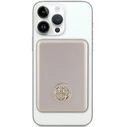 Induction Powerbank Guess GUPBM3AL4DMD 3000mAh 5W MagSafe 4G Strassed Metal Logo gold