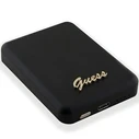 Induction Powerbank Guess GUPBM3ALGSGK 3000mAh 5W MagSafe Metal Script Logo black