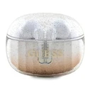 Wireless TWS in-ear headphones Guess GUTWSHDGKEED + docking station Glitter Gradient gold