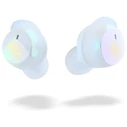 Wireless TWS in-ear headphones Guess GUTWSJ144ESH + docking station Iridescent 4G Printed Logo white