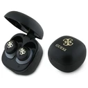 Wireless TWS in-ear headphones Guess GUTWSJ144ESK + docking station Iridescent 4G Printed Logo black