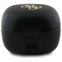 Wireless TWS in-ear headphones Guess GUTWSJ144ESK + docking station Iridescent 4G Printed Logo black