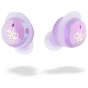 Wireless TWS in-ear headphones Guess GUTWSJ144ESU + docking station Iridescent 4G Printed Logo purple