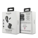 Wireless TWS in-ear headphones Guess GUTWSJL4GBK + docking station 4G black
