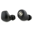 Wireless TWS in-ear headphones Guess GUTWSP4EGB + docking station ENC 4G Metal blue