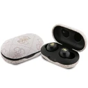Wireless TWS in-ear headphones Guess GUTWSP4EGP + docking station ENC 4G Metal pink