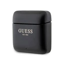 Wireless TWS in-ear headphones Guess GUTWSSU20ALEGK + docking station Printed Logo black
