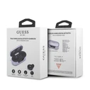 Wireless in-ear headphones Guess GUTWST31EU TWS + docking station purple