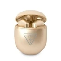 Wireless TWS in-ear headphones Guess GUTWST82TRD TWS + docking station Triangle Logo gold