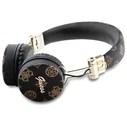 Wireless over-ear headphones Guess ENC GUBH70EPOSMK Peony Script Round Shape black