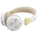 Wireless over-ear headphones Guess ENC GUBH70E4PTMH 4G Triangle Round Shape white