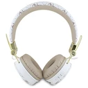 Wireless over-ear headphones Guess ENC GUBH70E4PTMH 4G Triangle Round Shape white