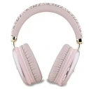 Wireless over-ear headphones Guess GUBHK1GCTCSP Gcube Metallic Script Logo pink