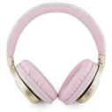 Wireless over-ear headphones Guess GUBH604GEMP 4G Script pink