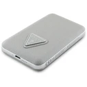 Induction Powerbank Guess Grained Triangle 5000mAh 15W USB-C MagSafe beige
