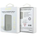 Induction Powerbank Guess Grained Triangle 5000mAh 15W USB-C MagSafe beige