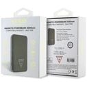 Induction Powerbank Guess Grained Triangle 5000mAh 15W USB-C MagSafe brown
