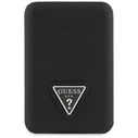 Induction Powerbank Guess Grained Triangle 5000mAh 15W USB-C MagSafe black