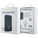 Induction Powerbank Guess Grained Triangle 5000mAh 15W USB-C MagSafe blue