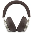 Wireless over-ear headphones Guess 4G Triangle Logo ENC brown