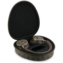 Wireless over-ear headphones Guess 4G Triangle Logo ENC brown