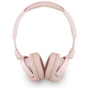 Wireless over-ear headphones Guess Metal Logo Script pink