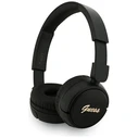 Wireless over-ear headphones Guess Metal Logo Script black