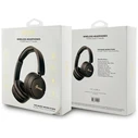 Wireless over-ear headphones Guess Metal Logo Script black