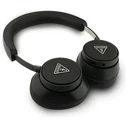 Wireless over-ear headphones Guess ENC Saffiano Triangle Logo black