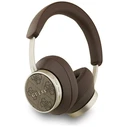 Wireless over-ear headphones Guess ENC 4G Classic Logo brown