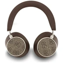 Wireless over-ear headphones Guess ENC 4G Classic Logo brown