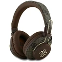 Wireless over-ear headphones Guess ENC Metal 4G Logo brown