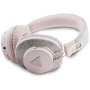 Wireless over-ear headphones Guess Triangle Logo ENC pink