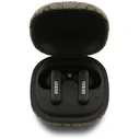 Wireless TWS in-ear headphones ENC Guess 4G Classic Metal Logo brown