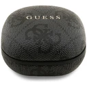Wireless TWS in-ear headphones ENC Guess 4G Classic Metal Logo black