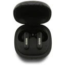 Wireless TWS in-ear headphones ENC Guess 4G Classic Metal Logo black