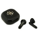 Wireless TWS in-ear headphones Guess 4G Metal Logo black