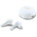 Wireless TWS in-ear headphones Guess Flat Classic Logo Electroplated white