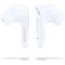 Wireless TWS in-ear headphones Guess Flat Classic Logo Electroplated white