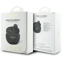 Wireless TWS in-ear headphones Guess Glossy Effect EggShape Printed Classic Logo black