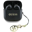 Wireless TWS in-ear headphones Guess Glossy Effect Printed Classic Logo & Charm black