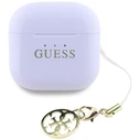 Wireless TWS in-ear headphones Guess Glossy Effect Printed Classic Logo & Charm lavender